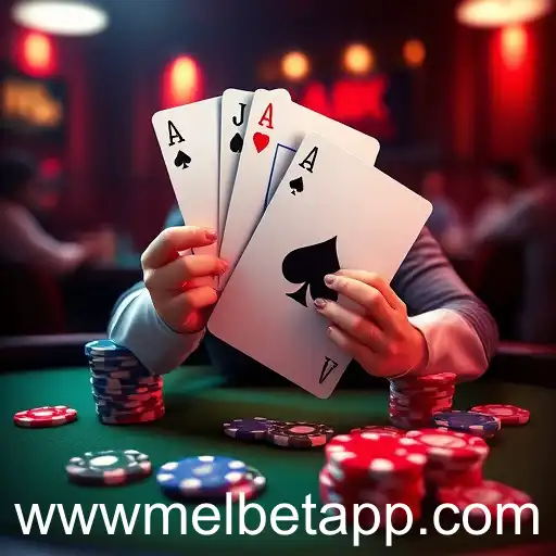 Exploring Poker Thrills on the MelBet PH App